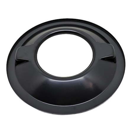 Hands On 16 in. Steel Dominator Air Cleaner Base- Black for Chevy; Ford & Mopar HA1320676